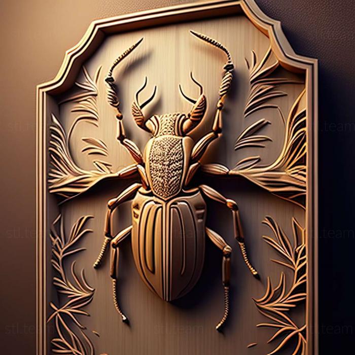 3D модель Ixodes steini (STL)